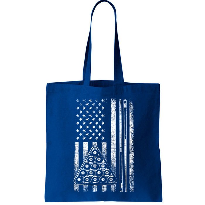 Usa American Flag Pool Player Sports Lover Billiard Game Gift Ideas For Fan Bag