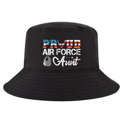 US Air Force Proud Aunt Proud Air Force Aunt Mothers Day Cool Comfort Performance Bucket Hat
