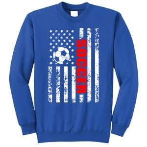 Us American Flag Soccer Patriotic Soccer Great Gift Sweatshirt