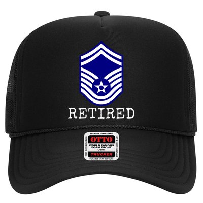Us Air Force Retired E8 Senior Master Sergeant Trucker Hat