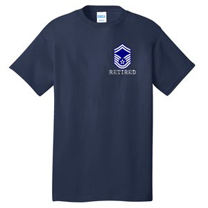 Us Air Force Retired E8 Senior Master Sergeant Tall T-Shirt