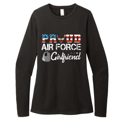 US Air Force Proud Girlfriend Proud Air Force Girlfriend Womens CVC Long Sleeve Shirt