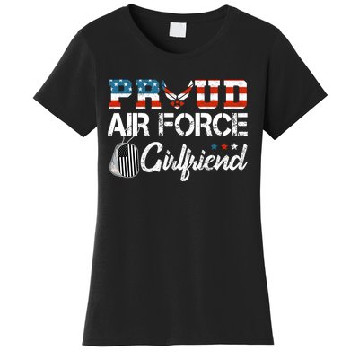 US Air Force Proud Girlfriend Proud Air Force Girlfriend Women's T-Shirt