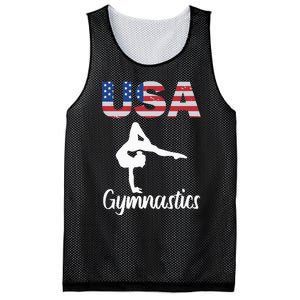 Usa American Flag Gymnastics Gymnast Mesh Reversible Basketball Jersey Tank