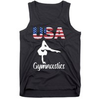 Usa American Flag Gymnastics Gymnast Tank Top