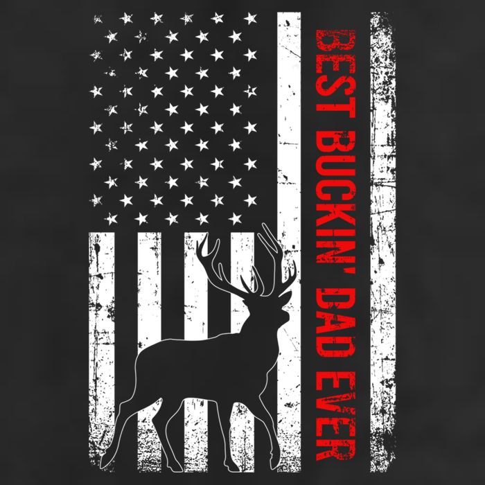 Usa American Flag Whitetailed Deer Best Buckin Dad Ever Gift Hat