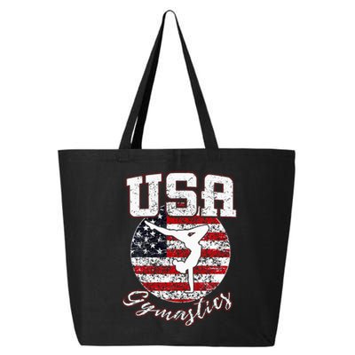 Usa American Flag Gymnastics Gymnast 25L Jumbo Tote