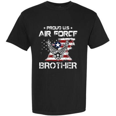 US Air Force Proud Brother Proud Air Force Brother Father Garment-Dyed Heavyweight T-Shirt