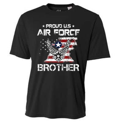 US Air Force Proud Brother Proud Air Force Brother Father Cooling Performance Crew T-Shirt