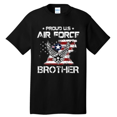 US Air Force Proud Brother Proud Air Force Brother Father Tall T-Shirt