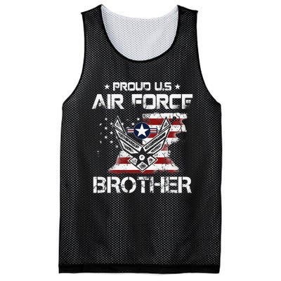 US Air Force Proud Brother Proud Air Force Brother Father Mesh Reversible Basketball Jersey Tank