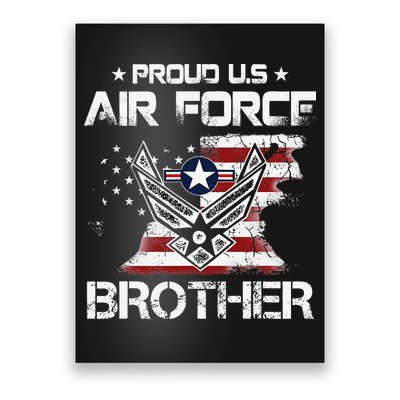 US Air Force Proud Brother Proud Air Force Brother Father Poster