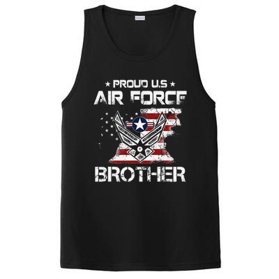 US Air Force Proud Brother Proud Air Force Brother Father PosiCharge Competitor Tank