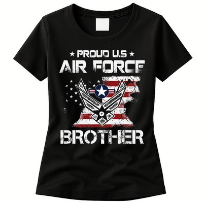 US Air Force Proud Brother Proud Air Force Brother Father Womens T-Shirt