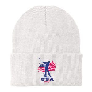 USA American Golf Player Knit Cap Winter Beanie