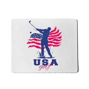 USA American Golf Player Mousepad