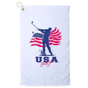 USA American Golf Player Platinum Collection Golf Towel