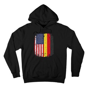 Usa American Germany Flag German Dual Citizenship Hoodie