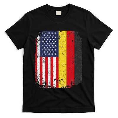 Usa American Germany Flag German Dual Citizenship T-Shirt