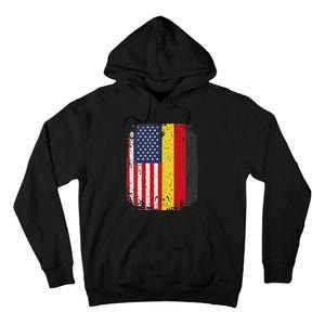 Usa American Germany Flag German Dual Citizenship Tall Hoodie