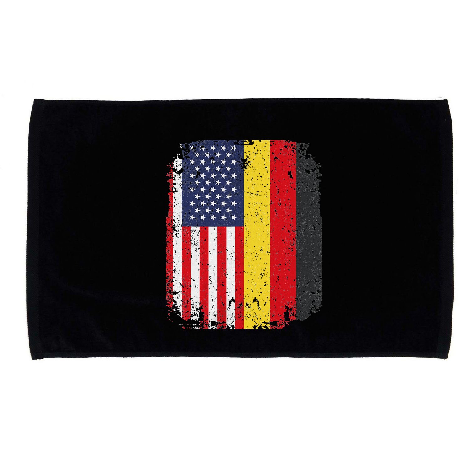 Usa American Germany Flag German Dual Citizenship Microfiber Hand Towel