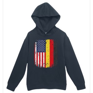 Usa American Germany Flag German Dual Citizenship Urban Pullover Hoodie