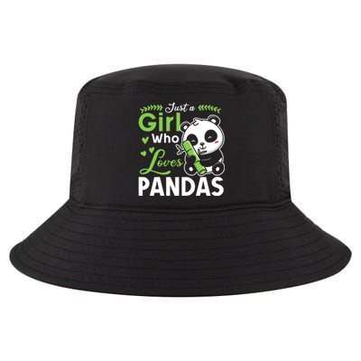 Ust A Girl Who Loves Pandas Cute Panda Cool Comfort Performance Bucket Hat