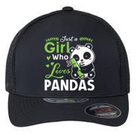 Ust A Girl Who Loves Pandas Cute Panda Flexfit Unipanel Trucker Cap