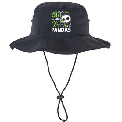 Ust A Girl Who Loves Pandas Cute Panda Legacy Cool Fit Booney Bucket Hat