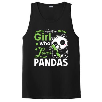 Ust A Girl Who Loves Pandas Cute Panda PosiCharge Competitor Tank