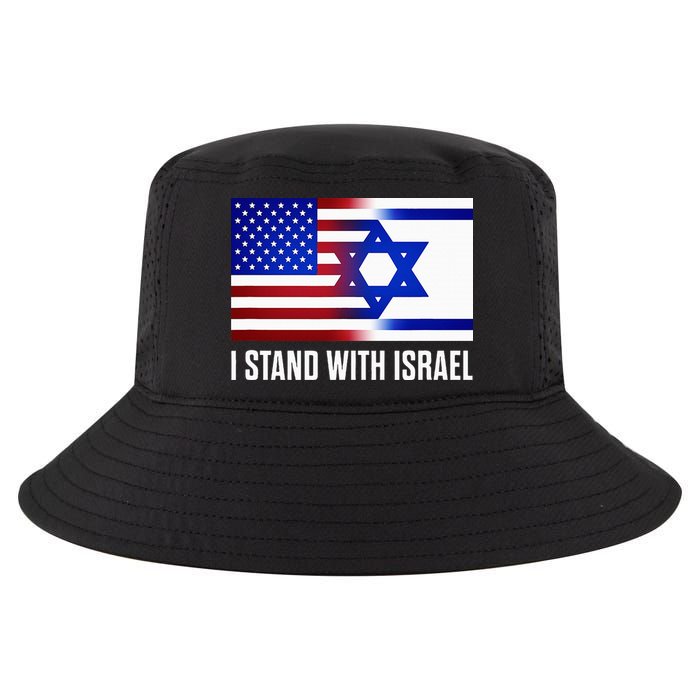USA and Israel Flag Show Your Support Cool Comfort Performance Bucket Hat