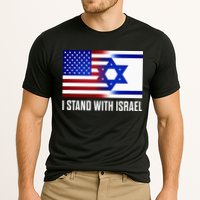 USA and Israel Flag Show Your Support Cooling Performance Crew T-Shirt