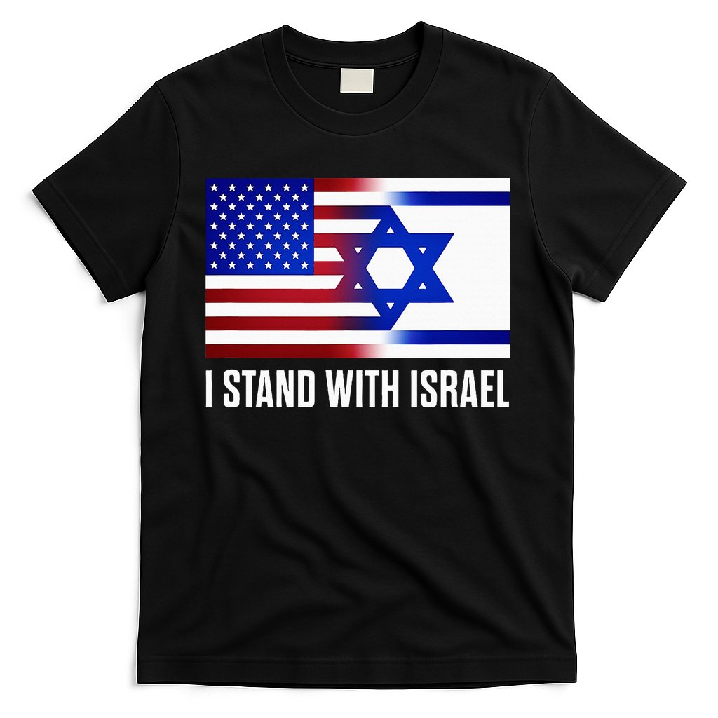 USA and Israel Flag Show Your Support T-Shirt