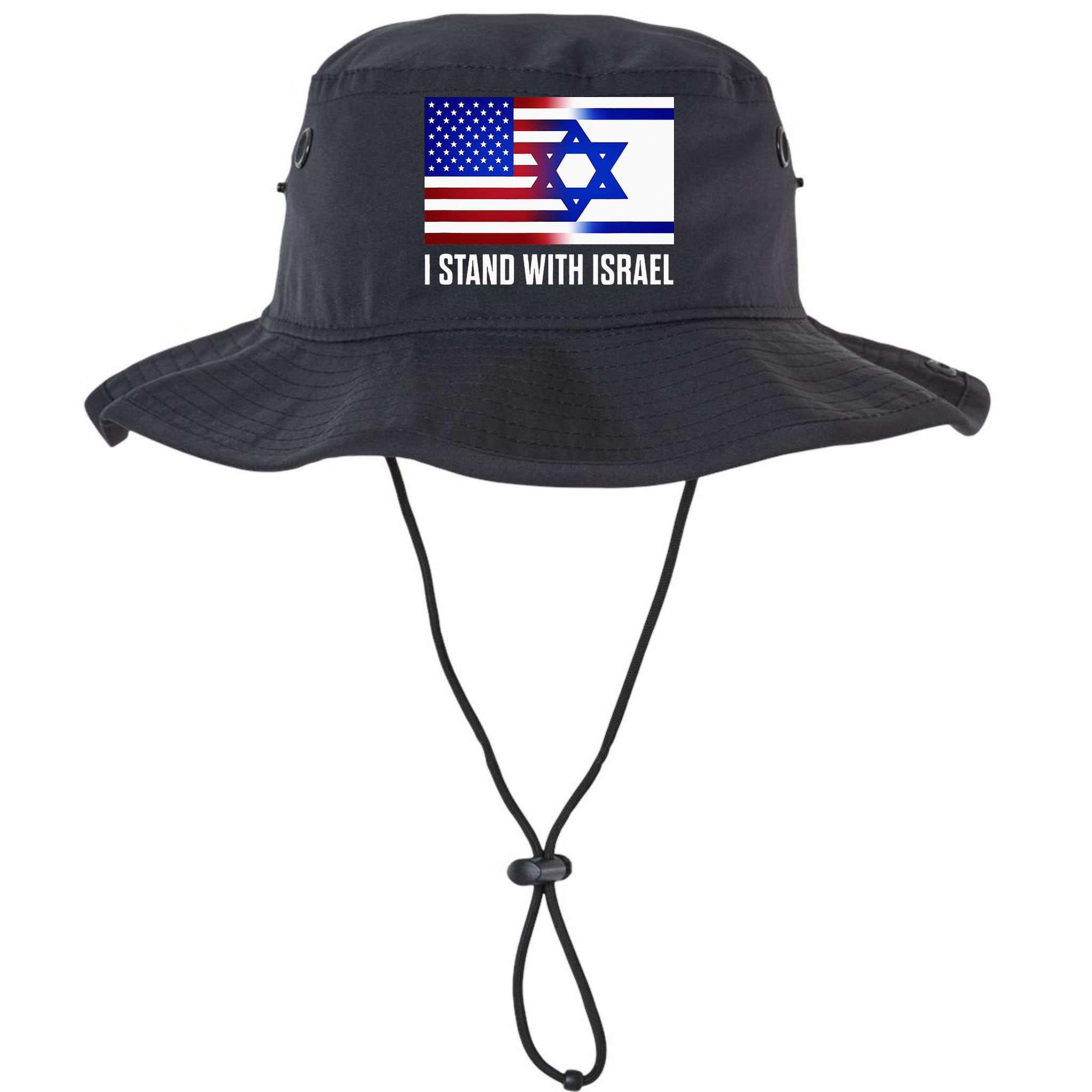 USA and Israel Flag Show Your Support Bucket Hat