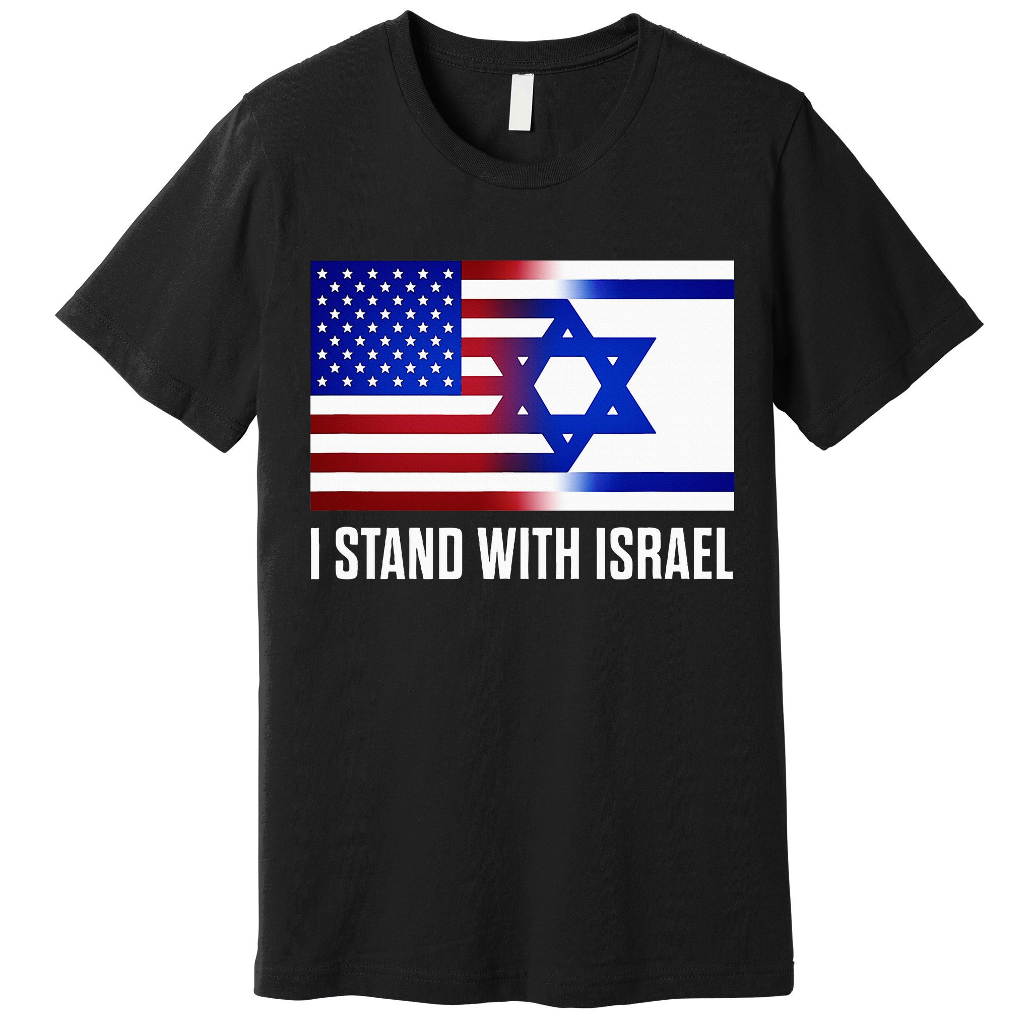 USA and Israel Flag Show Your Support Premium T-Shirt