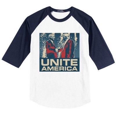 Unite America Iconic Trump Baseball Sleeve Shirt