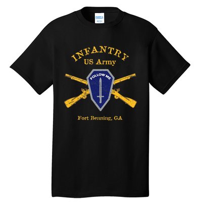 U.S A.R.M.Y Infantry Fort Benning Ga Tall T-Shirt