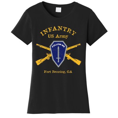 U.S A.R.M.Y Infantry Fort Benning Ga Women's T-Shirt