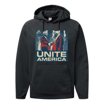 Unite America Iconic Trump Performance Fleece Hoodie