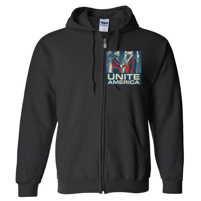 Unite America Iconic Trump Full Zip Hoodie