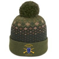 U.S Army Infantry Fort Benning Ga The Baniff Cuffed Pom Beanie