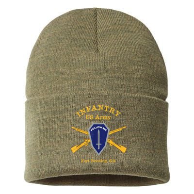 U.S Army Infantry Fort Benning Ga Sustainable Knit Beanie