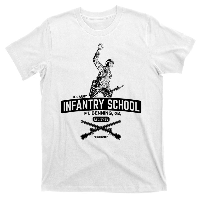 U.S Army Infantry School Fort Benning Ga Est 1918 T-Shirt