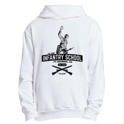 U.S Army Infantry School Fort Benning Ga Est 1918 Urban Pullover Hoodie