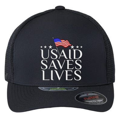 Us Agency International Development Usaid Saves Lives Flexfit Unipanel Trucker Cap