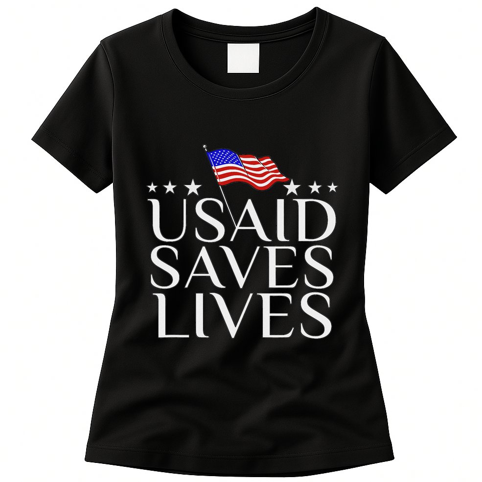 Us Agency International Development Usaid Saves Lives Womens T-Shirt