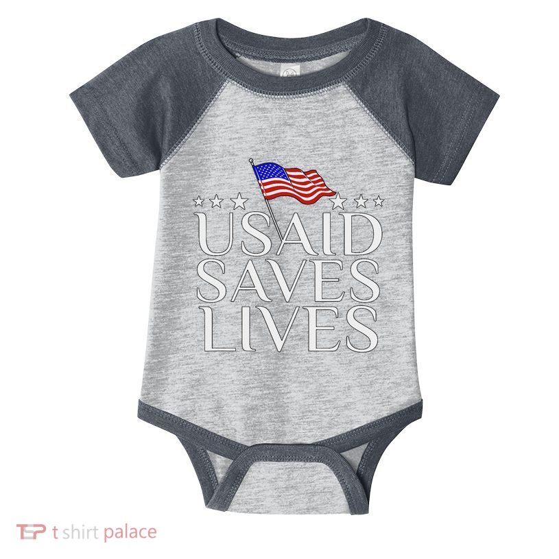 Us Agency International Development Usaid Saves Lives Infant Baby Jersey Bodysuit