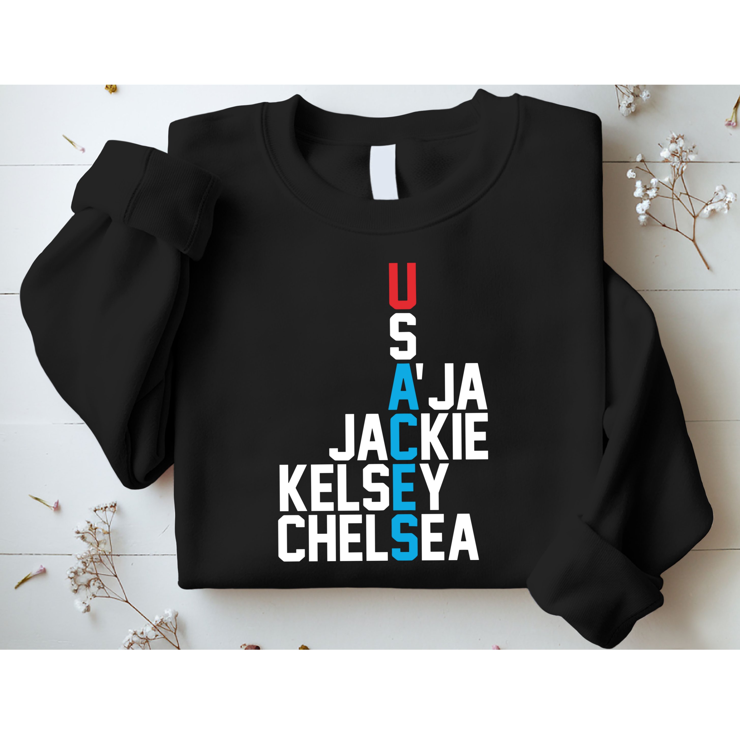 Usaces Aja Jackie Kelsey C..H.E.L.S.E.A Sweatshirt