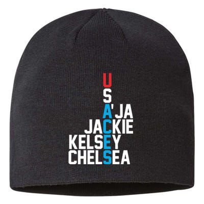 Usaces Aja Jackie Kelsey C..H.E.L.S.E.A Sustainable Beanie