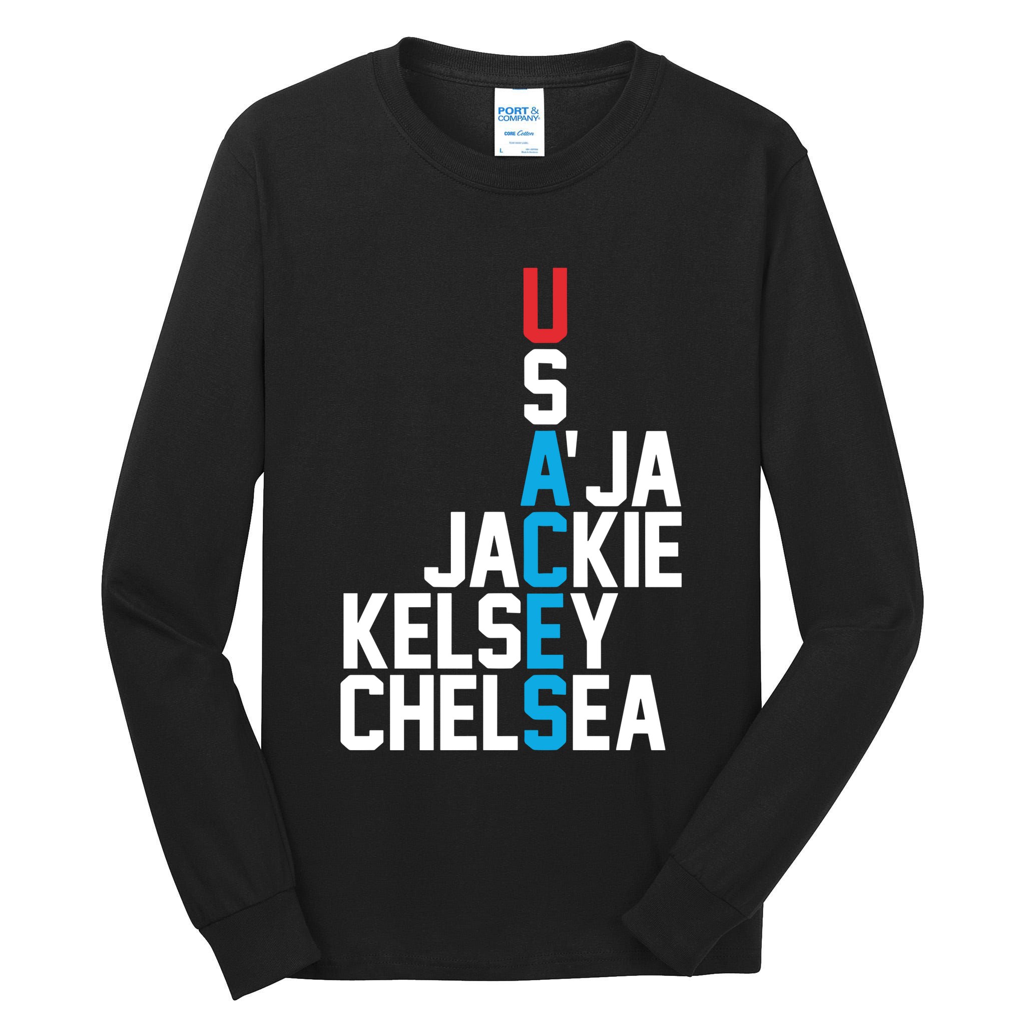 Usaces Aja Jackie Kelsey C..H.E.L.S.E.A Tall Long Sleeve T-Shirt